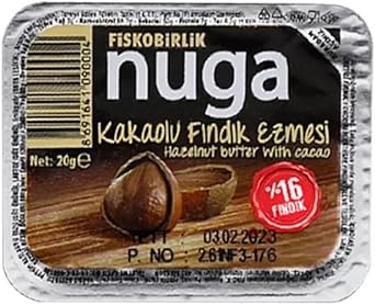 Fiskobirlik Nuga Kakaolu Fındık Kreması 20 Gram