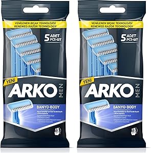 Arko Men Banyo Tıraş Bıçağı, 5’li 2li paket
