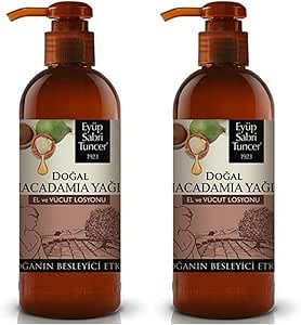 Eyüp Sabri Tuncer Doğal Macadamia Yağlı El Ve Vücut Losyonu (250 ml) 2li paket