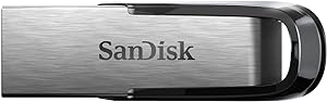 SanDisk Ultra Flair 128 GB USB 3.0 Flash Bellek – SDCZ73-128G-G46, Gümüş