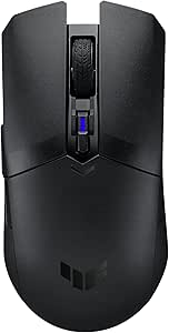 ASUS TUF Gaming M4 kablosuz optik oyun faresi (kablosuz, çift elli, 12.000 DPI sensör, DPI tuşu, Aura Sync, altı programlanabilir tuş), siyah3 Ocak 2022