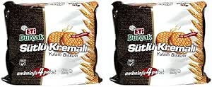 Eti Burçak Kremalı Bisküvi 4’lü 400 g 2li paket