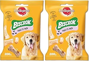 Pedigree Köpekler İçin Biscrok Ödül Bisküvisi, 200 Gr 2li paket