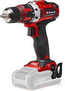 Einhell Akülü Vidalama TE-CD 18/40 Li-Solo Power X-Change (Lityum-iyon, 18 V, 40 Nm maks. 21 kademeli tork, 2 vitesli şanzıman, delme + vidalama, hız kontrolü, LED aydınlatma) – 4513925