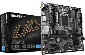 GIGABYTE B760M DS3H AX DDR4 WIFI6 Intel LGA1700 mATX ULTRA DURABLE Anakart