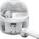 JBL Tune FLEX2 NC Kulakiçi TWS Kulaklık,Ghost Beyaz