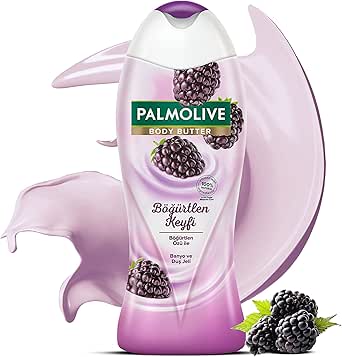 Palmolive Body Butter Böğürtlen Keyfi Böğürtlen Özü ile Banyo ve Duş Jeli (500 ml)