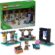 LEGO Minecraft Cephanelik 21252-7 Yaş Ve Üzeri Macera Oyunları Seven Çocuklar için 2 Adet LEGO Minecraft Figürü içeren Yaratıcı Oyuncak Yapım Seti (203 Parça)