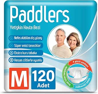 Paddlers Yetişkin Bezi Medium 30 x 4 li Koli