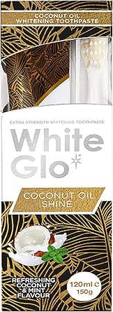 White Glo Beyazlatıcı Diş Macunu, Hindistan Cevizi Özlü, 120 Ml