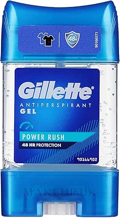 Gillette Clear Jel Power Rush Antiperspirant Deodorant 70 ml