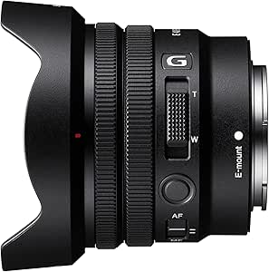 Sony E PZ 10 – 20 mm F4 G | APS-C Objektif, Güçlü Zoom (SELP1020G), Siyah