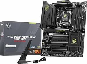 MSI MB MAG B850 TOMAHAWK MAX WIFI AM5 DDR5 8400MHZ(OC) HDMI 4x M.2 USB 10Gbs 5G LAN WI-FI 7 ATX