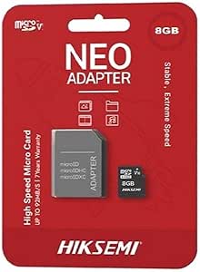HIKSEMI HS-TF-C1 8 GB Adapter Micro SD