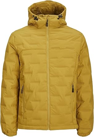Jack Jones Jcosonic Stand Collar Erkek Günlük Mont 12262102-BLACK Siyah
