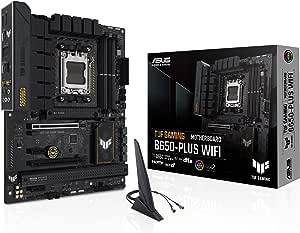 Asus TUF Gaming B650-PLUS WiFi AMD B650 AM5 DDR5 6400 DP HDMI 3x M2 USB3.2 AX WiFi + BT AURA RGB 2.5Gbit LAN ATX 128GB’a Kadar Ram Desteği, Asus TUF PROTECTION, Armoury Crate