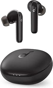 Soundcore Life P3 Bluetooth kulaklık, gürültü azaltma, yoğun bas, 6 mikrofon, çok modlu gürültü yalıtımı, kablosuz şarj, uygulama oyun modu, uyku modu (siyah)