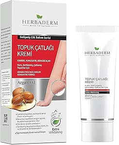 Herbaderm Ayak Ve Topuk Çatlaklarına Karşı Bakım Kremi Argan Yağlı 60 Ml