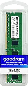 GOODRAM 8GB DDR4 3200MHz RAM – CL22, 1.2V, UDIMM, GR3200D464L22S/8G