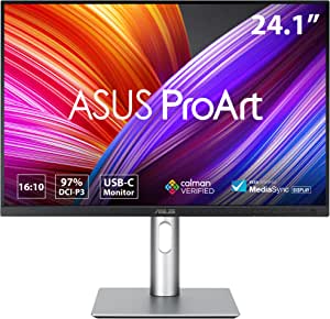 ASUS ProArt PA248CRV Monitör, 24,1 IPS HDR 1920×1200 5ms 75 Hz DP HDMI USB MM VESA, USB-C PD 96W