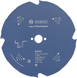 Bosch 2608644124 Expert daire testere bıçağı, fiber çimento için, Mavi, 2608644124