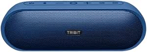 Tribit Xsound Plus 2 30W 24 Saat Oynatma Süresi IPX7 Su Geçirmez Taşınabilir Bluetooth Hoparlör Mavi