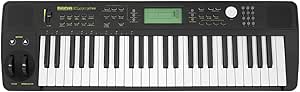 MIDIPLUS EK490+ 49-Tuş Yarı Ağırlıklı Piyano Klavyesine sahip MIDI Controller (128 GM Ses Bankası)