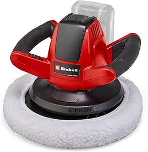 Einhell Akülü Polisaj Makinesi CE-CB 18/254 Li-Solo Power X-Change (18V, 2.500 devir/dk, açma/kapama düğmesi, aşırı yük koruması, yumuşak tutuş, akü dahil değildir) – 2093301
