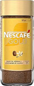 Nescafe Gold Vanilya Aromalı Çözünebilir Kahve Kavanoz 95g