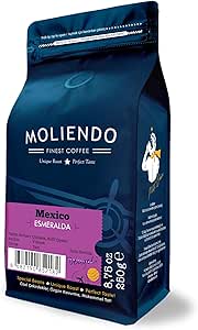 Moliendo Finest Coffee Mexico Esmeralda Yöresel Kahve (Çekirdek) 250 g