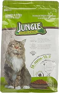 Jungle Tavuklu-Balıklı Yetişkin Kedi Maması, 1.5 Kg