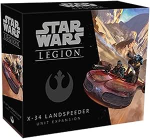 Atom Kitle Oyunları Star Wars Star Wars Legion X-34 Landspeeder Genişletme | İki Oyunculu Savaş Oyunu | Minyatürler Oyunu | Yetişkinler ve Gençler için Strateji Oyunu | Yaş 14+ | Ortalama Oyun Süresi