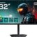 GIGABYTE MO32U 32″ OLED Gaming Monitor, 4K UHD (3840×2160),165Hz, 0.03ms GTG, Mat Ekran, HDMI 2.1, DisplayHDR True Black 400, KVM & USB-C, Dahili Hoparlör