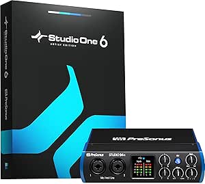Presonus Studio 2|4c 2×2, 192 kHz, USB-C Ses Kartı