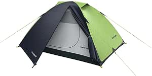 H HANNAH, Tycoon 4 Kişilik Comfort Çadır, 10029349HHX, Spring Green/Cloudy Gray