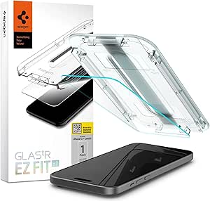 Spigen iPhone 16 Plus / 15 Plus Cam Ekran Koruyucu Kolay Kurulum GLAS.tR EZ Fit Slim HD – AGL06887