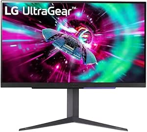 LG UltraGear 27GR93U-B 27 inç 1 ms IPS 144 Hz UHD (3840 X 2160) Oyun Monitörü