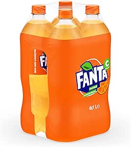 Fanta Portakal Aromalı Pet 4×1 L