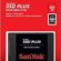 SanDisk 120GB SSD Plus Sabit, SATA-3, 2.5″/7mm, 530 MB/sn’e kadar – SDSSDA-120G-G27