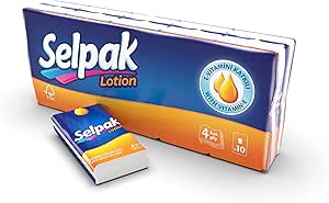 Selpak Mendil Losyonlu, 10’lu Paket