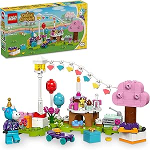 LEGO Animal Crossing Julian Doğum Gününü Kutluyor 77046-6 Yaş ve Üzeri Çocuklar için Yaratıcı Oyuncak Yapım Seti (170 Parça)