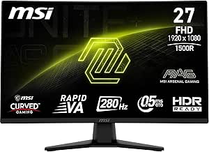 MSI 27″ MAG 274CXF Gaming Monitör, FHD, 16
