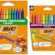 BIC Plastidecor Pastel Boya ve Kid Couleur Keçeli Kalem Seti (12’li + 12’li)