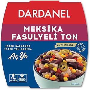 DARDANEL Aç Ye Meksika Fasulyeli Ton Balığı 160 gr