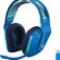 Logitech G G733 LIGHTSPEED Kablosuz Kulak Üstü Oyuncu Kulaklığı, LIGHTSYNC RGB, Blue Voice Mikrofon, Askılı Kafa Bandı, PRO-G Ses Sürücüleri, 29 Saat Pil Ömrü, Mavi
