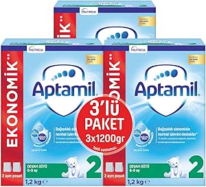 Aptamil 2 3’lü 1200 Gr 6-9 Ay Mega Paket