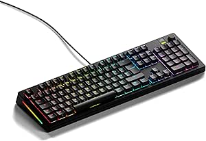 Glorious GMMK 3 Mekanik Gaming Klavye,%100 Tam Boyut, Modüler Conta Sistemi, Çift Baskı PBT Tuş Başlıkları, Alüminyum Anahtar Plakası, Değiştirilebilir 3 ve 5 Ayaklı Anahtarlar, ANSI (S)