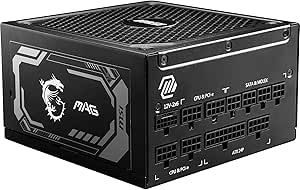 MSI MAG A1000GL PCIE5 1000W 80+ GOLD POWER SUPPLY Bilgisayar Güç Kaynağı