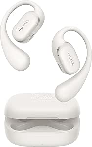 HUAWEI FreeArc Açık Tasarımlı Kulaklık, Yüksek Ses Kaliteli Bluetooth Kulaklık, Güvenli Uyum ve Konfor, IP57 Suya Dayanıklılık, 28 Saat Çalma Süresi, Sporcu Kulaklıkları, iOS & Android & Windows, Gri