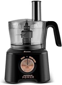 Karaca Mastermaid Power Max 11 in 1 Mutfak Robotu Black Copper 2500 W